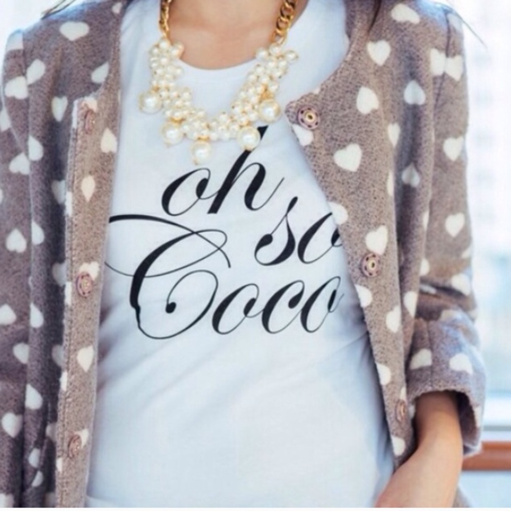 t+j Designs Oh So Coco Graphic Tee